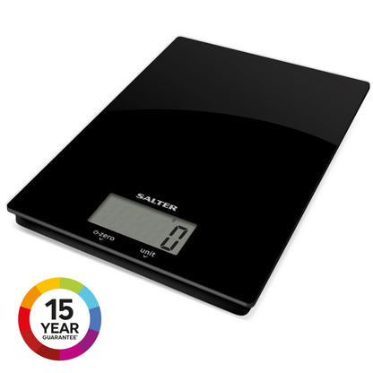 Salter 1170 BKDR Electronic Kitchen Scale - 5kg Capacity Digital Weighing Sca...