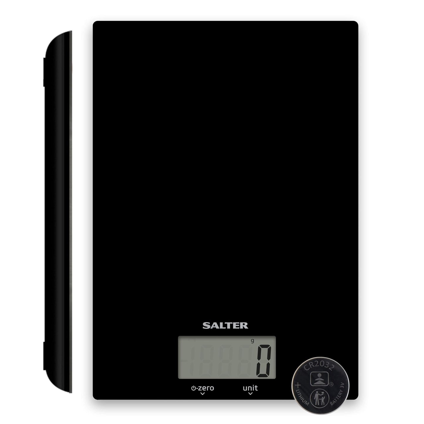 Salter 1170 BKDR Electronic Kitchen Scale - 5kg Capacity Digital Weighing Sca...