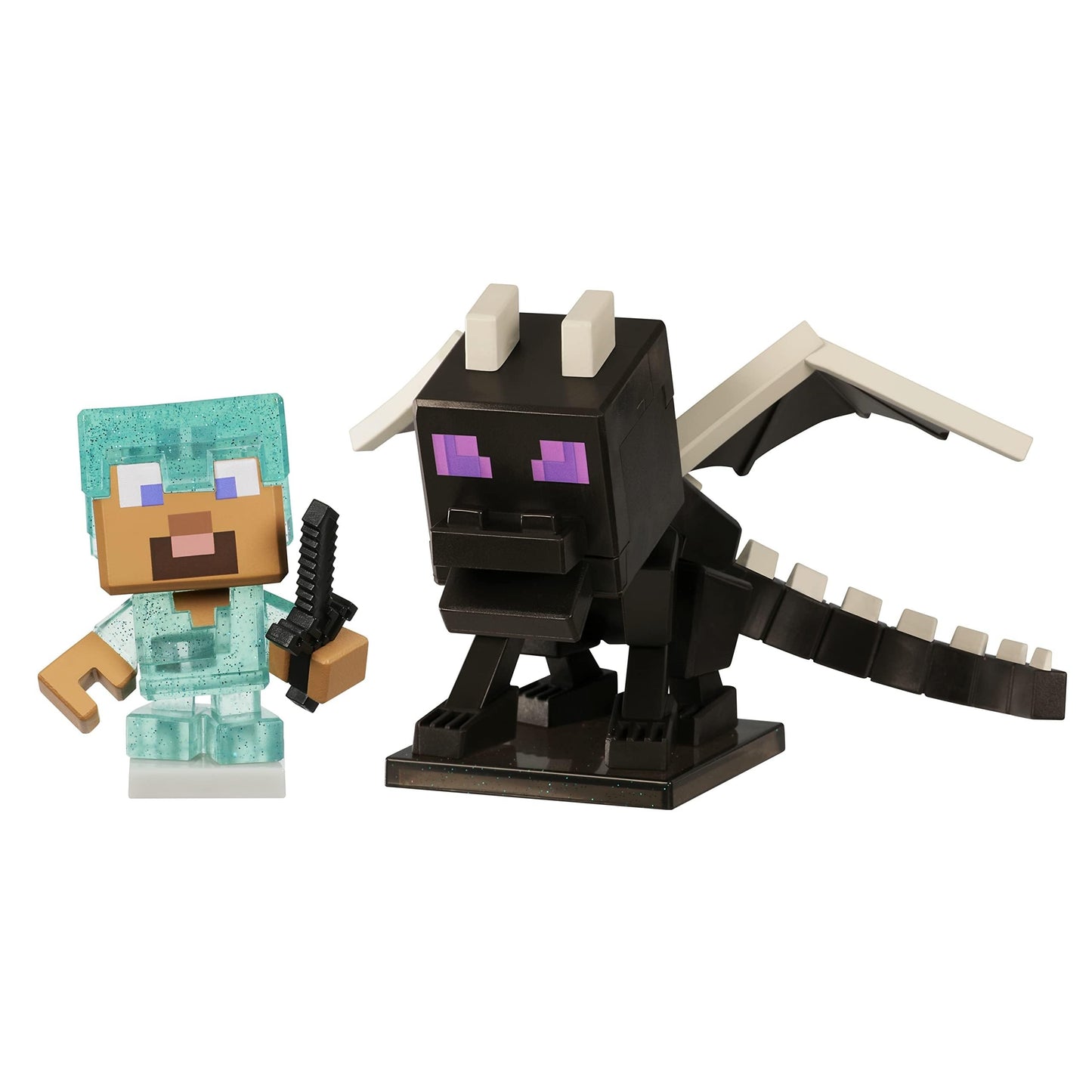 Treasure X Minecraft Caves & Cliffs Ender Dragon. Mine & Craft Character and ...