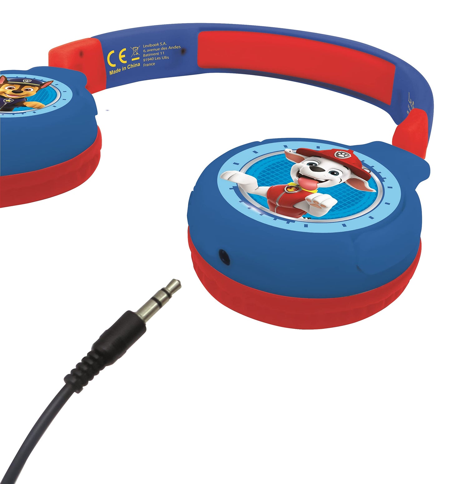 Lexibook HPBT010PA Paw Patrol 2-in-1 Bluetooth Headphones Stereo Wireless Wir...