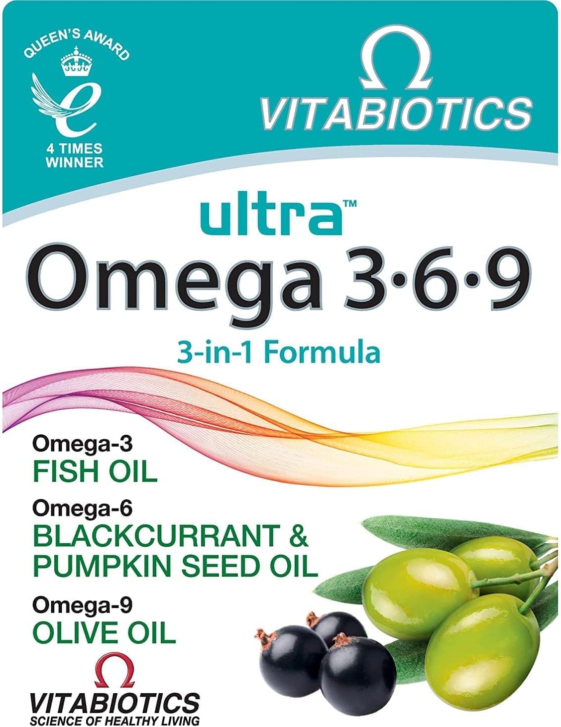 Vitabiotics Ultra Omega 3-6-9 Nutritional Supplements Capsules