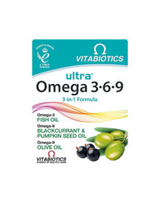 Vitabiotics Ultra Omega 3-6-9 Nutritional Supplements Capsules