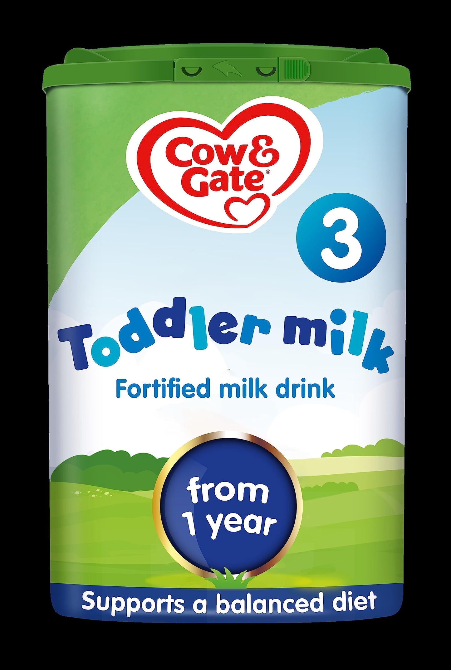 Cow & Gate 3 Toddler Baby Milk Powder Formula, 1-2 Years, 800 g (Pack of 6)