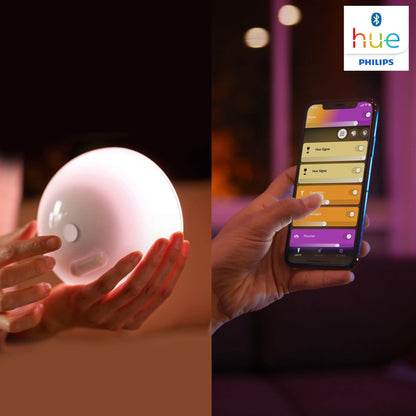 Philips Hue Go 2.0 White & Colour Ambiance Smart Portable Light with Bluetoot...