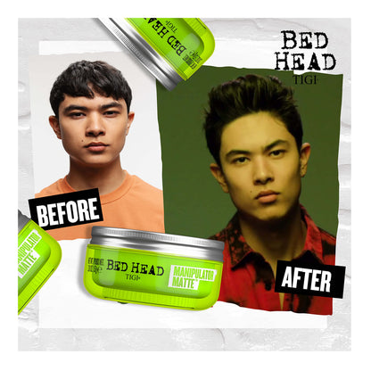 Bed Head by TIGI - Manipulator Matte Hair Wax Paste - Strong Hold - Hair Styl...