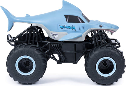 Monster Jam, Official Megalodon Remote Control Monster Truck, 1:24 Scale, 2.4...