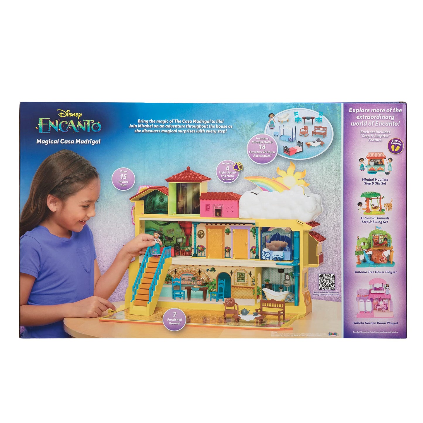 Disney Encanto Magical Casa Madrigal, Interactive Playset Includes Light, Sou...